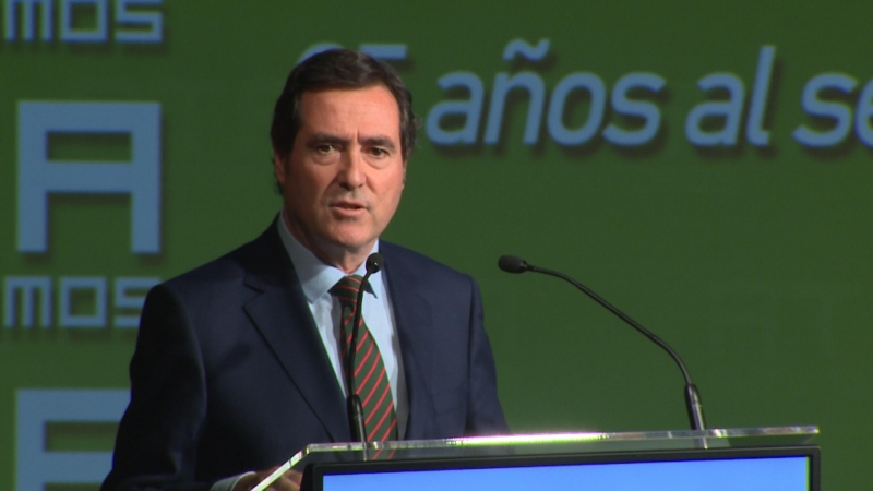 Garamendi (CEOE) pide tranquilidad a los inversores