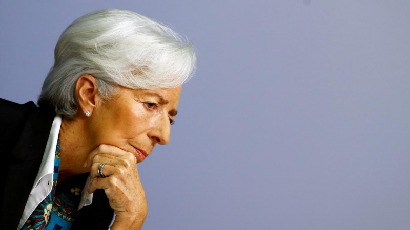 La presidenta del Banco Central Europeo (BCE), Christine Lagarde. - REUTERS
