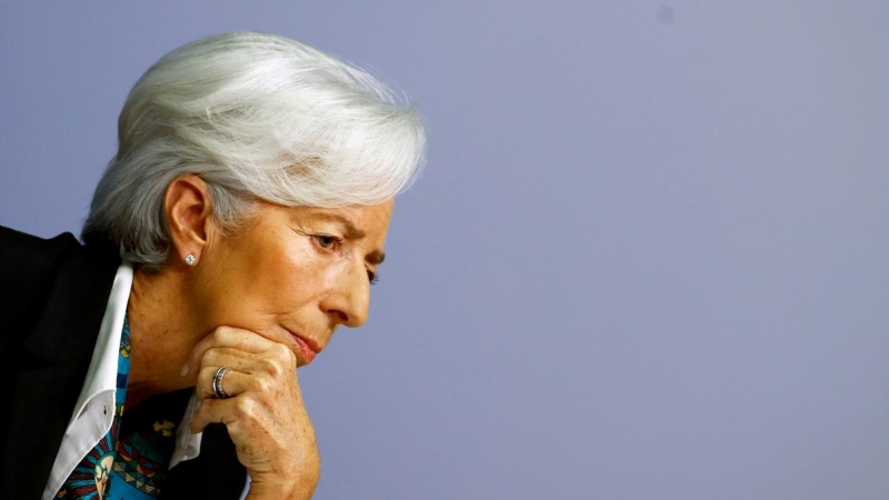 La presidenta del Banco Central Europeo (BCE), Christine Lagarde. - REUTERS