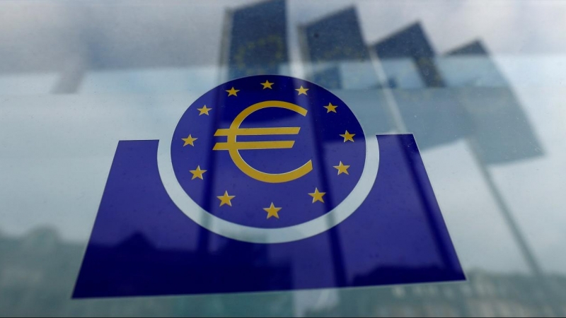 El logo del BCE, en su sede en Fráncfort. REUTERS/Ralph Orlowski