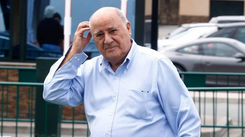 El fundador y máximo accionista de Inditex, Amancio Ortega. EFE