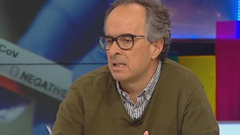 Joaquín López Contreras en una entrevista recent a TV3. CCMA
