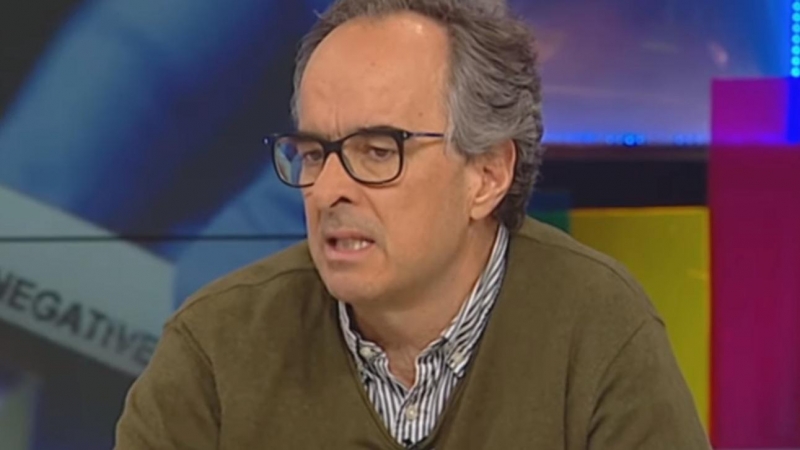 Joaquín López Contreras en una entrevista recent a TV3. CCMA