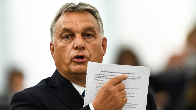 El primer ministro de Hungría, Viktor Orban.-EFE