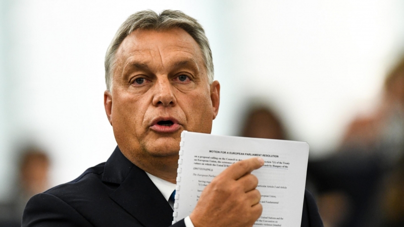 El primer ministro de Hungría, Viktor Orban.-EFE