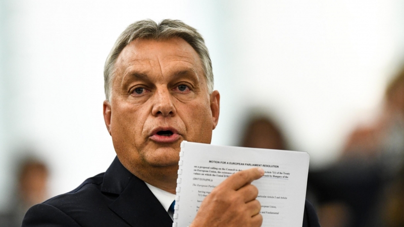 El primer ministro de Hungría, Viktor Orban.-EFE
