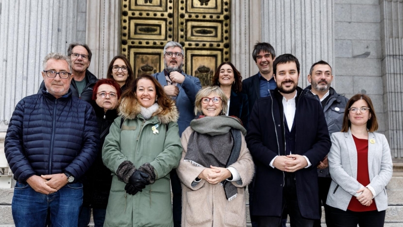 Grupo parlamentario EH Bildu - ERC en el Senado | Cedida