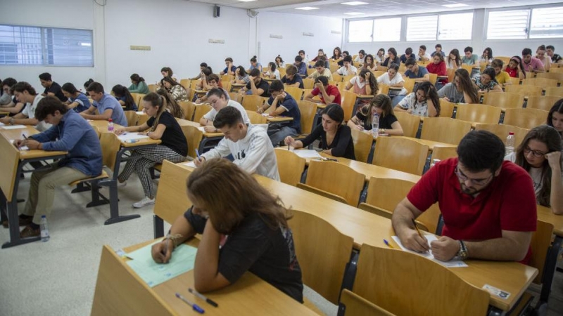 La Selectividad se celebrará entre el 22 de junio y el 10 de julio