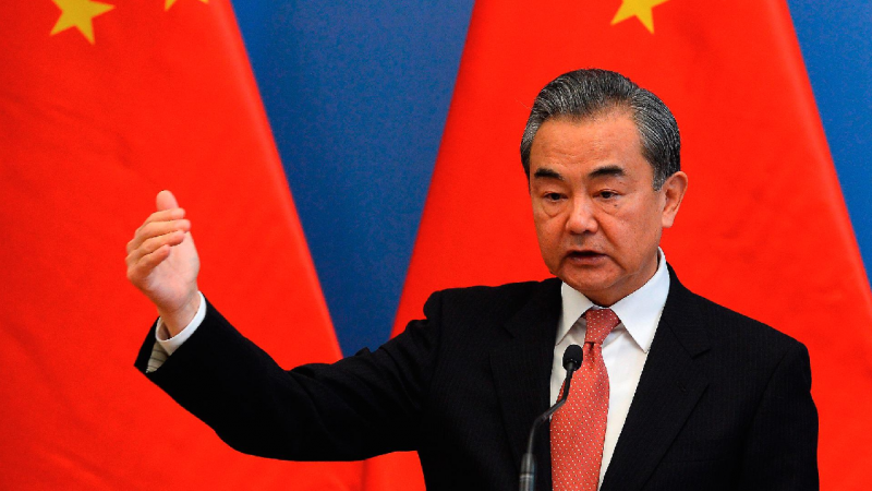 El ministro de Exteriores de China, Wang Yi. / EFE