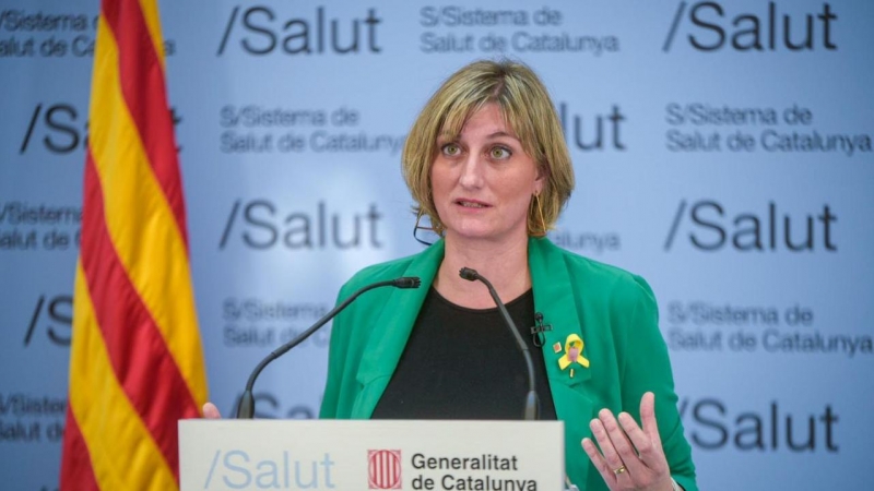 La consellera de Salut, Alba Vergés. GOVERN