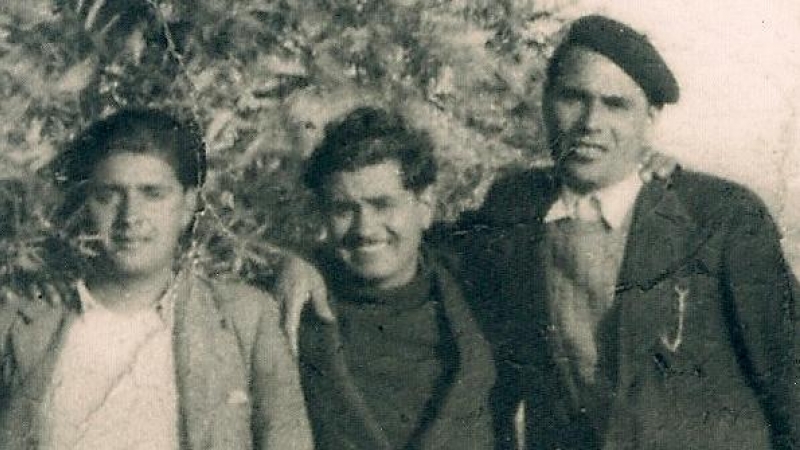 Los hermanos Paco, Pepe y Antonio Quero. / FAMILIA QUERO ROBLES