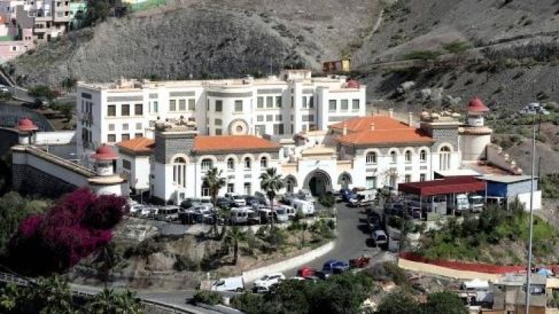 Vista del Centro de Internamiento de Extranjeros (CIE) de Barranco Seco, localizado en la ciudad de Las Palmas en la isla de Gran Canaria. EFE/Elvira Urquijo A.