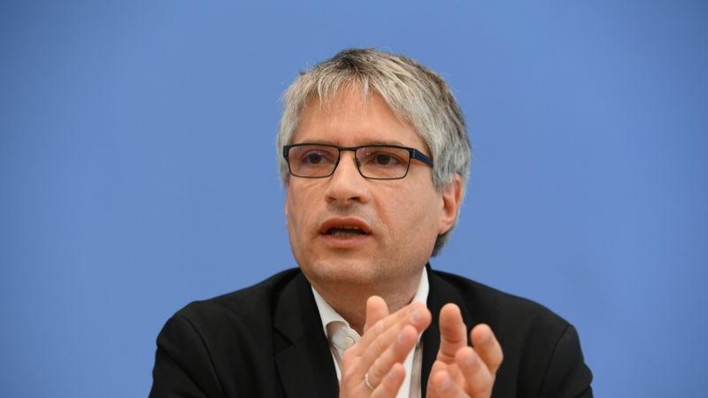 El co-lider del partido de los Verdes de Alemania para el parlamento de la UE, Sven Giegold.  Fuente: Reuters.