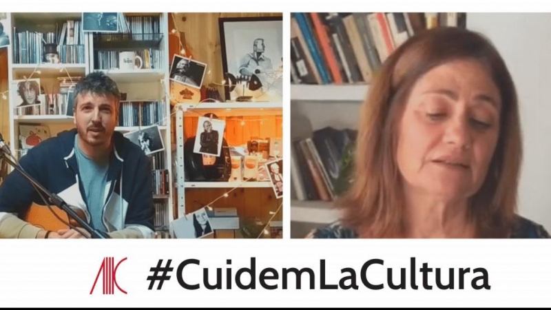 Imatge de la campanya #CuidemlaCultura, endegada per Acció Cultural del País Valencià.