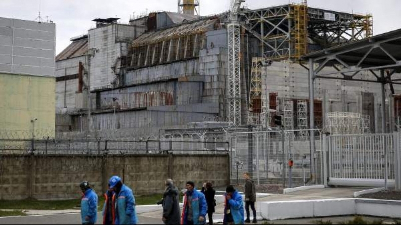 Imagen de las instalaciones de Chernóbil. / EFE