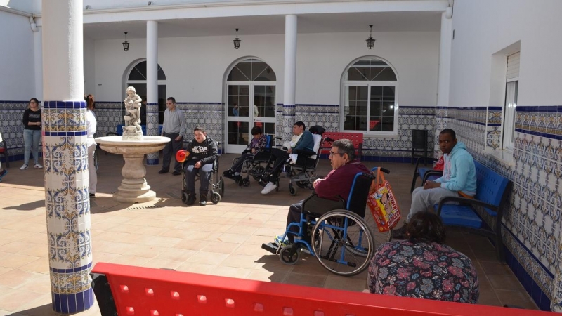 Residencia de la asociación Asprodisis (perteneciente a la federación Plena Inclusión Andalucía.), en Ronda. CEDIDA
