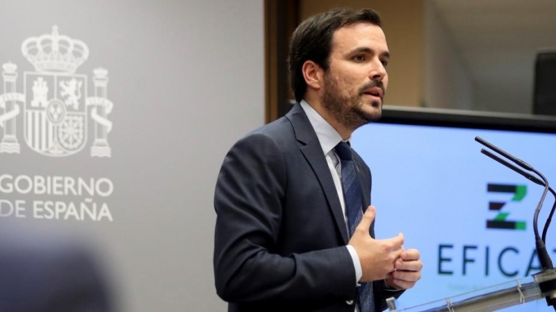 El ministro de Consumo, Alberto Garzón, / EFE