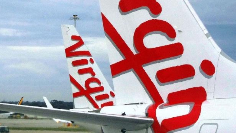 Un avión de Virgin Australia en el Aeropuerto Internacional Tullamarine de Melbourne, Australia. REUTERS / David Gray