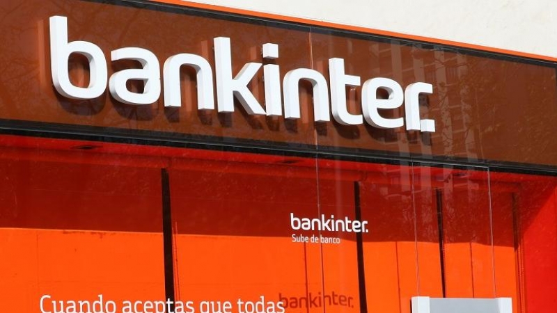 Oficina de Bankinter en Madrid. E.P.