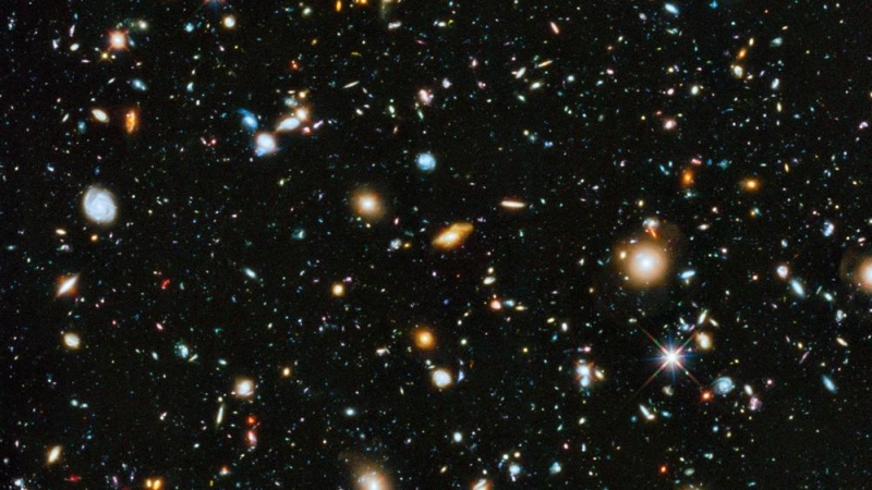 La imagen Hubble Ultra Deep Field.