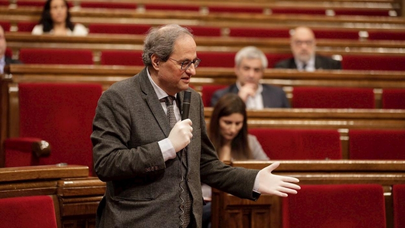 El president de la Generalitat, Quim Torra. / EFE