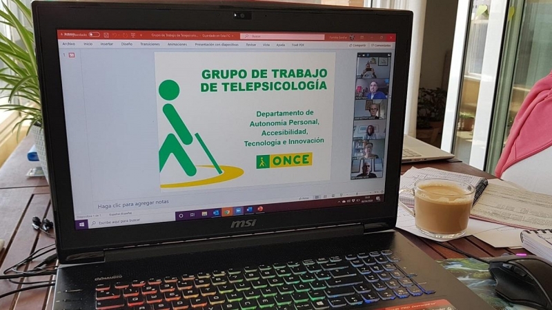 Plataforma para el programa de telepsicología de la ONCE.