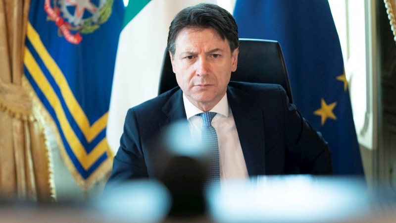 El primer ministro italiano, Giuseppe Conte.-EFE