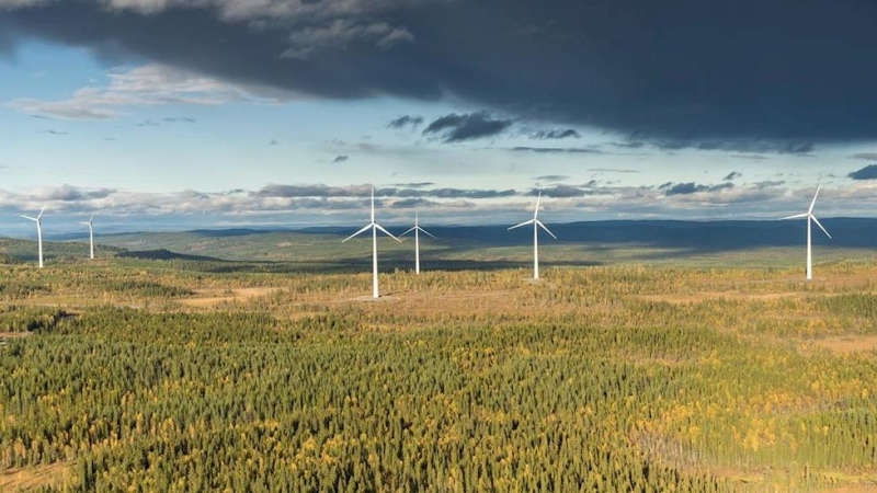 Parque eólico de Siemens Gamesa en Suecia. SIEMENS AG/ULRICH WIRRWA