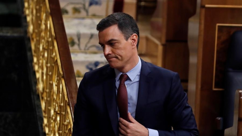 Pedro Sánchez en el Congreso