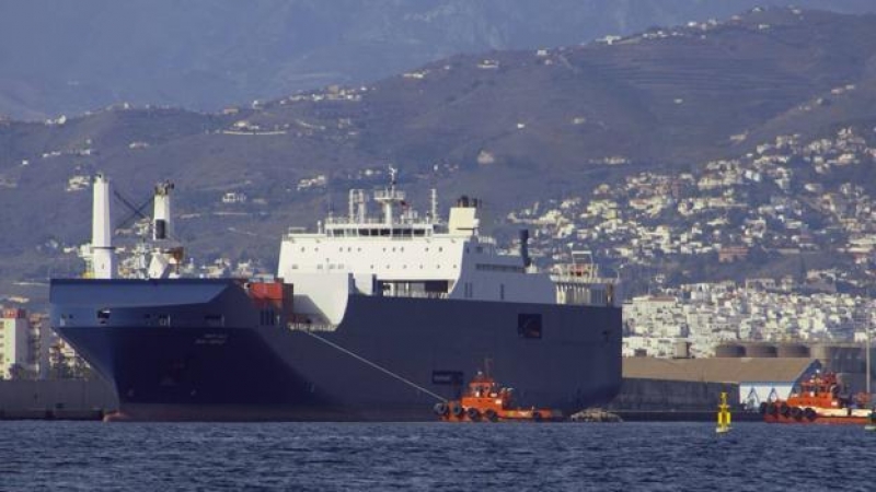 Barco saudí en Motril