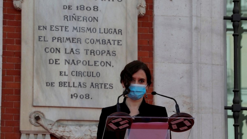 La presidenta de la Comunidad de Madrid, Isabel Díaz Ayuso. EFE/JuanJo Martín/Archivo