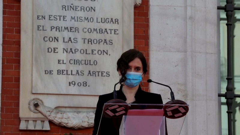 La presidenta de la Comunidad de Madrid, Isabel Díaz Ayuso. EFE/JuanJo Martín/Archivo