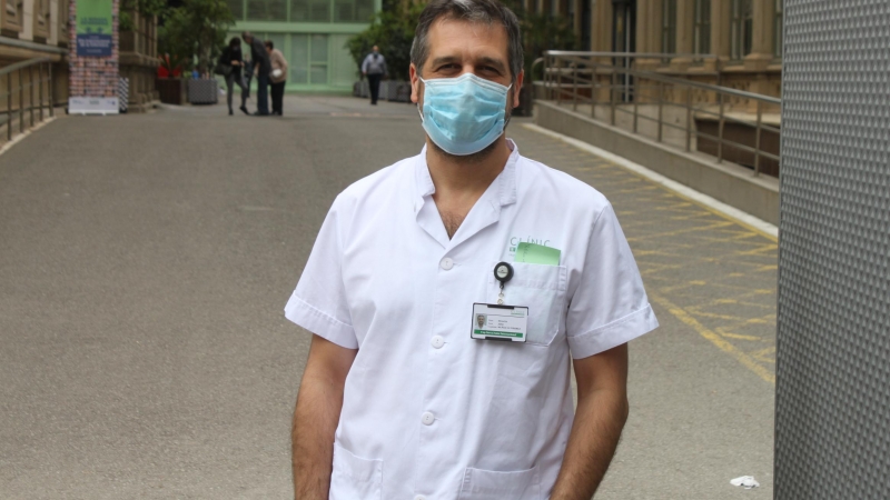 José Muñoz, cap del servei de Salut Internacional de l'Hospital Clínic. M. F.