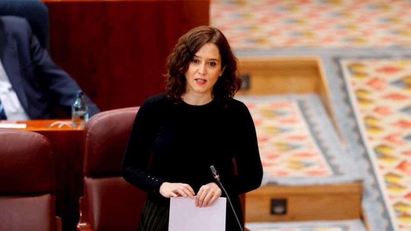 La presidenta de la Comunidad de Madrid, Isabel Díaz Ayuso. EFE/Chema Moya/Archivo