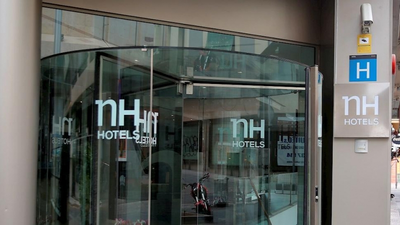 Entraba de uno de los establecimientos de NH Hoteles en  Canarias. EFE/ Cristóbal García