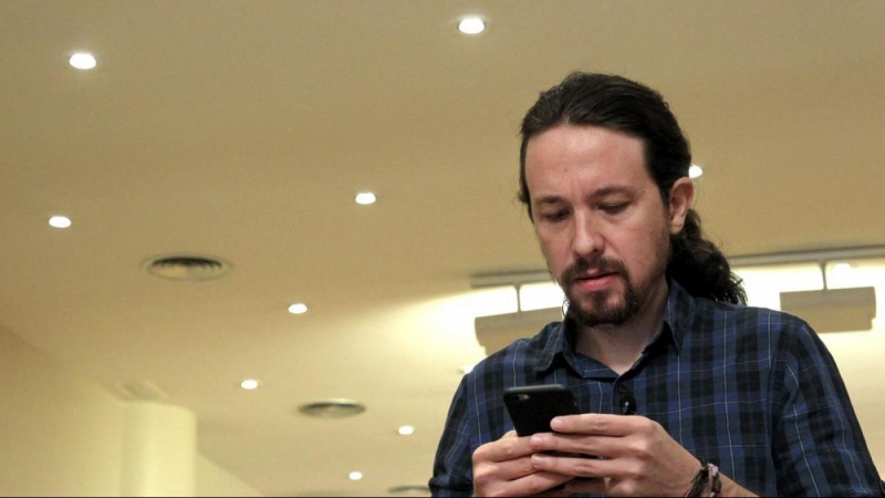 Imagen de archivo del vicepresidente segundo del Gobierno y líder del partido morado, Pablo Iglesias. EFE