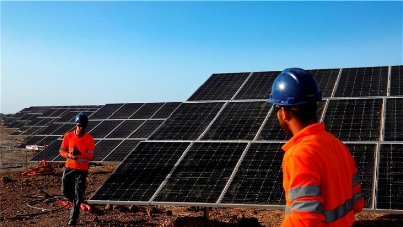 Planta solar fotovoltaica Núñez de Balboa en Extremadura.