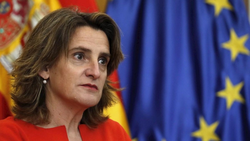 La vicepresidenta cuarta del Gobierno y responsable de la desescalada, Teresa Ribera./ J.J. Guillen (EFE)