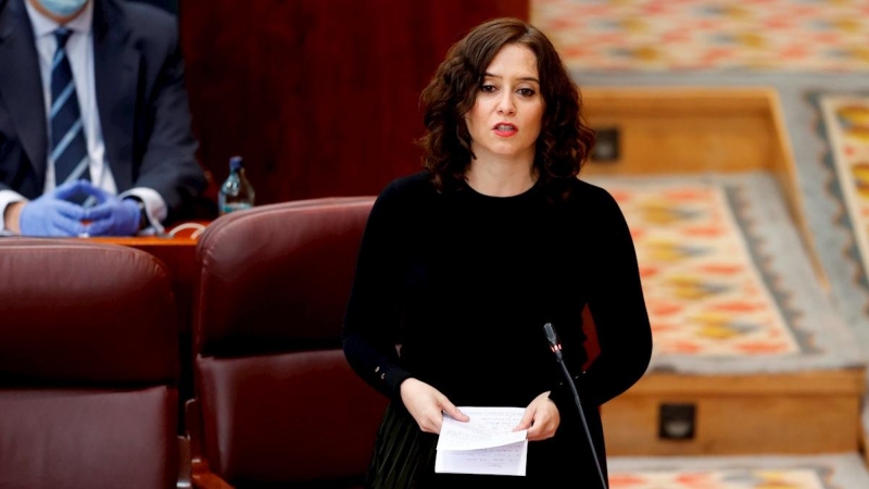 La presidenta de la Comunidad de Madrid, Isabel Díaz Ayuso. EFE/Chema Moya/Archivo