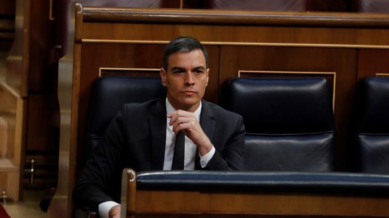 Pedro Sánchez en el Congreso