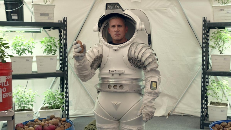 Steve Carell en Space Force. / NETFLIX