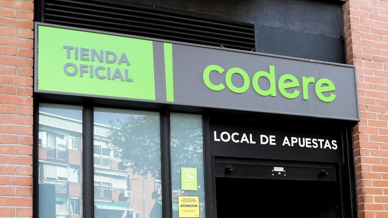 Local de apuestas de Codere, en Madrid. E.P./Eduardo Parra