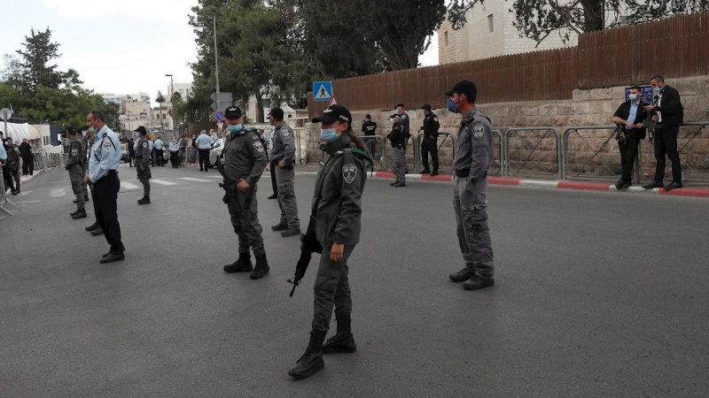Agentes de la policía israelí en una imagen de archivo.-EFE