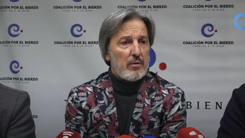 El concejal del equipo de gobierno en el Ayuntamiento de Ponferrada (León) Pedro Muñoz (Coalición por el Bierzo) , en una imagen de archivo. / CAPTURA YOUTUBE-COALICIÓN POR EL BIERZO