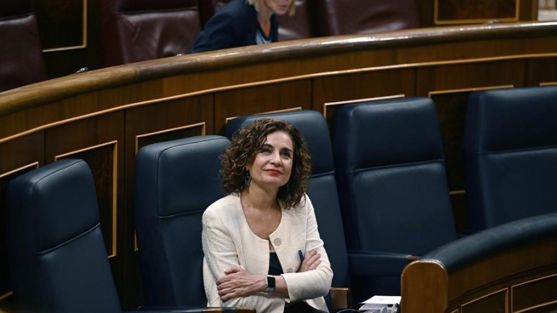 María Jesús Montero en el Congreso