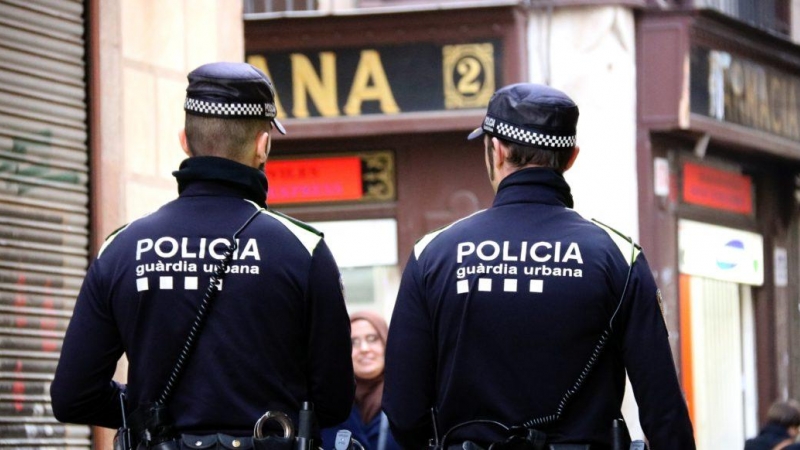 Agents de la Guàrdia Urbana de Barcelona. ACN