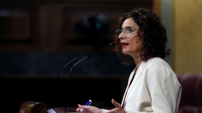 María Jesús Montero en el Congreso