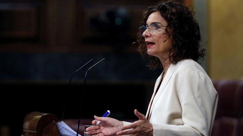 María Jesús Montero en el Congreso