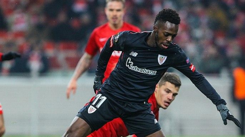 El jugador de l'Athletic Iñaki Williams. WIKIPEDIA