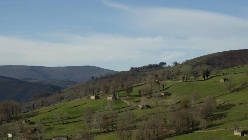 El Valle del Pas desde el Puerto de la Braguía. GEMA RODRIGO